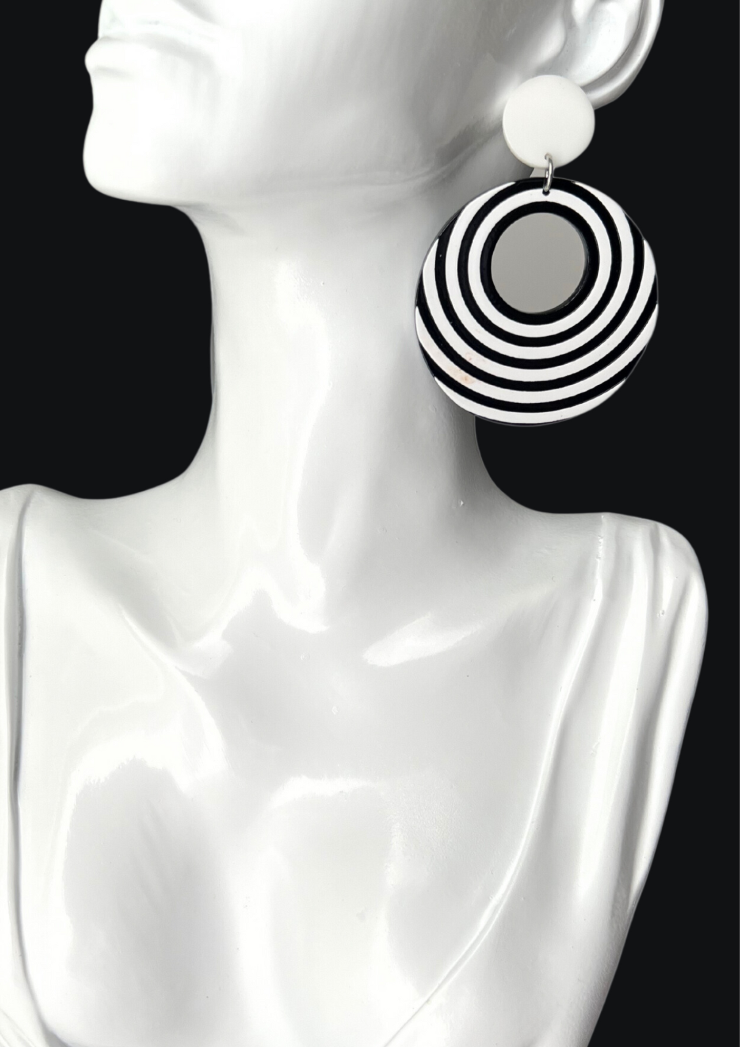 Black & White Earrings
