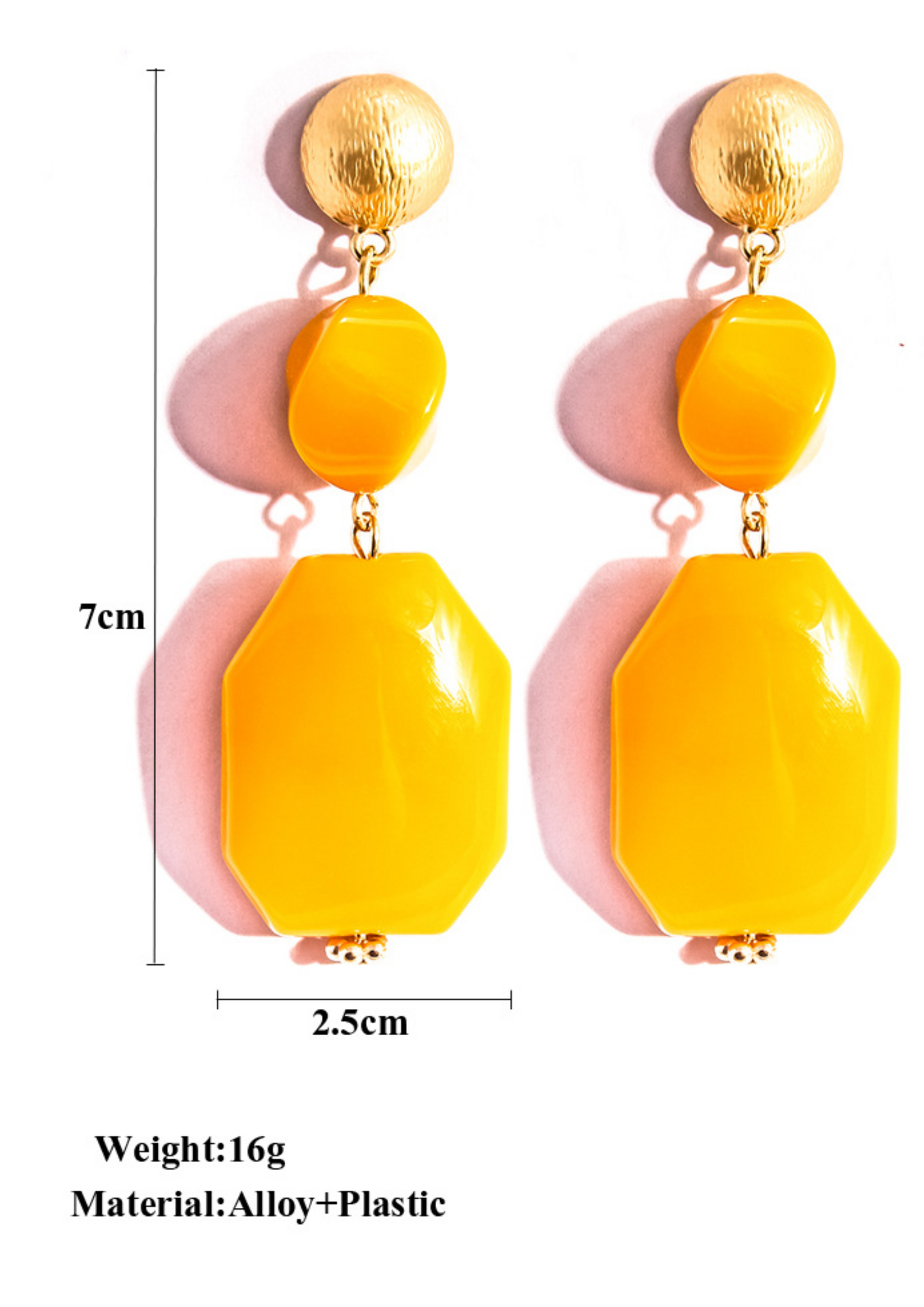 Mustard Earrings
