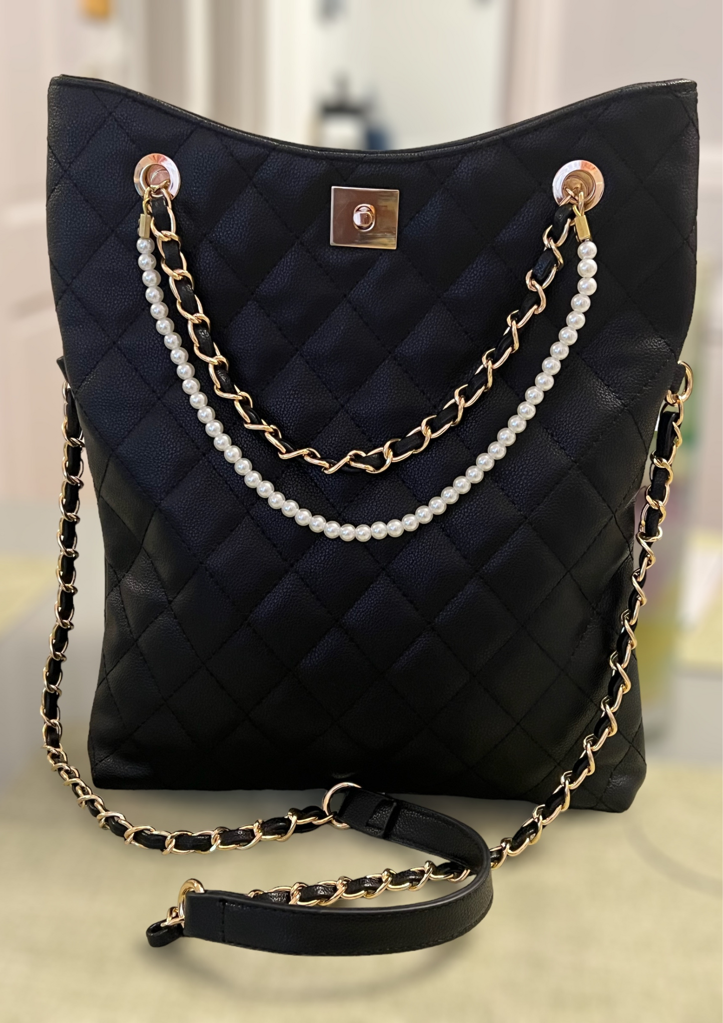 Tote Quilted Handbag