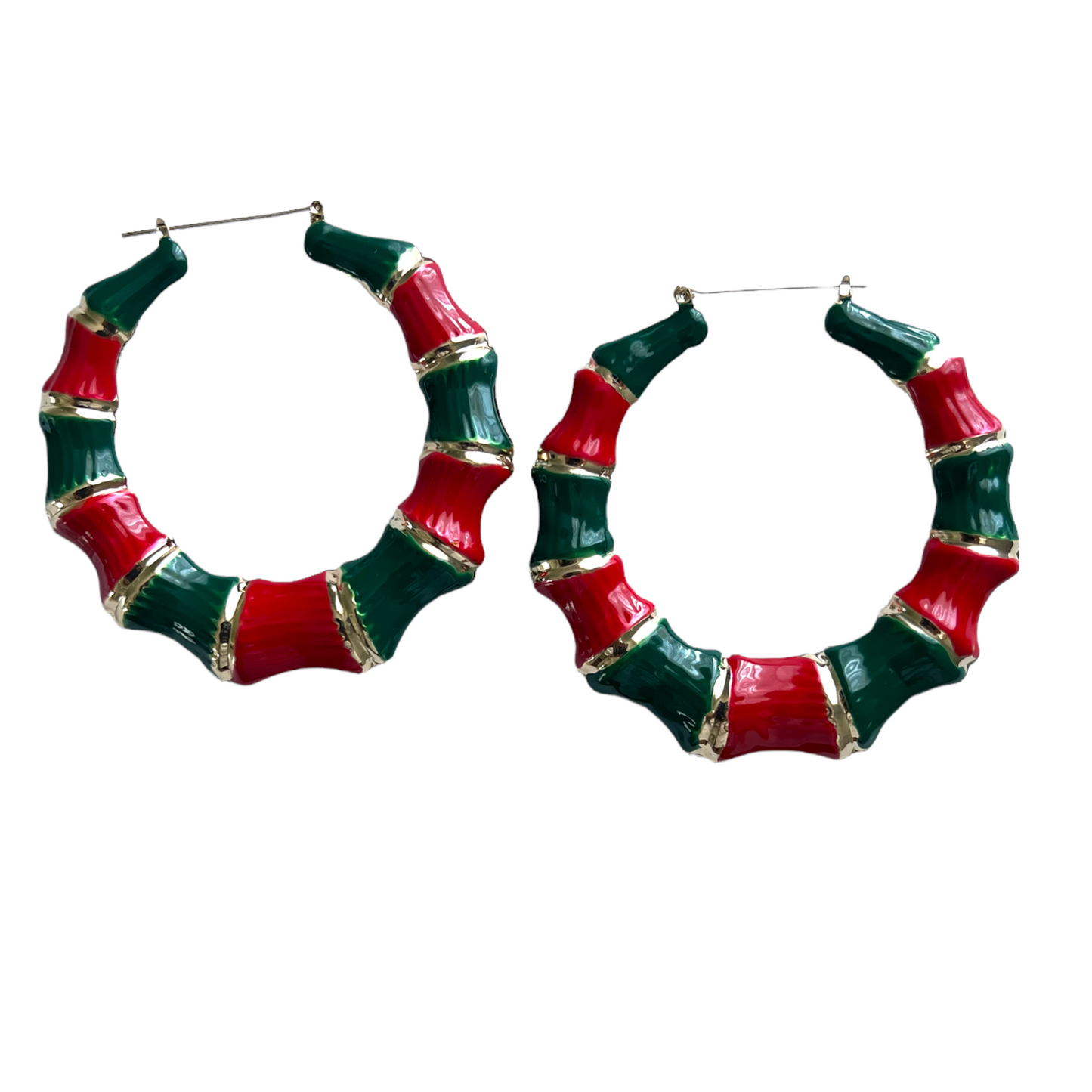 Multicolour Hoop Earrings