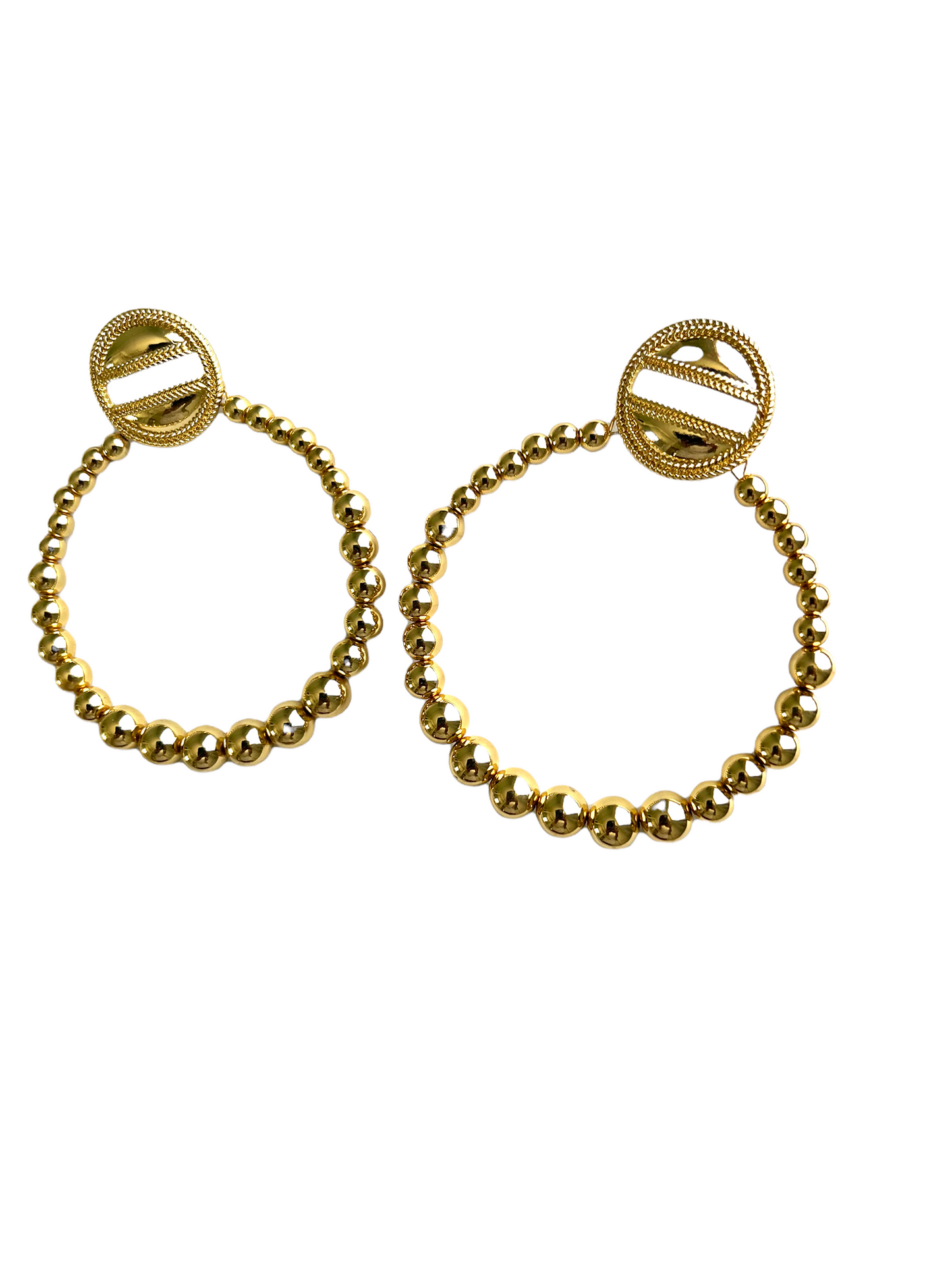Gold Hoop Earring