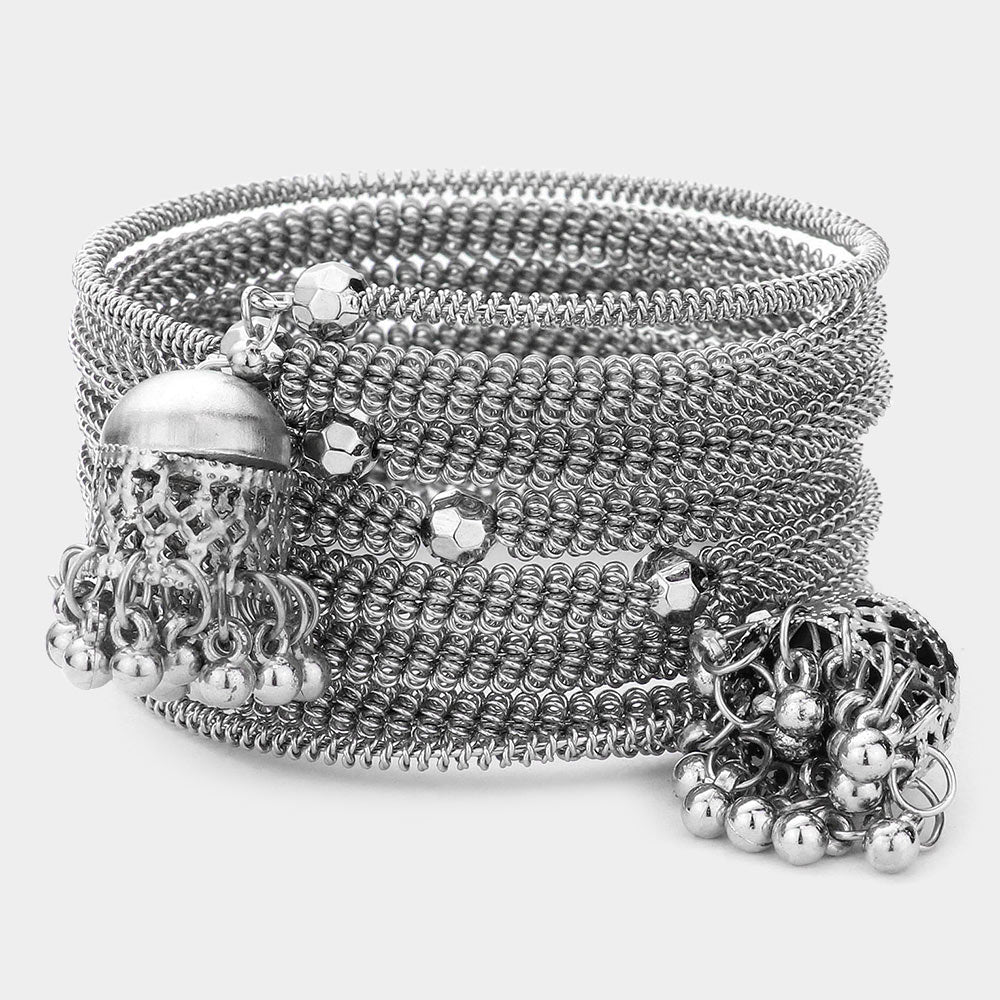 Metal Coil Bracelet
