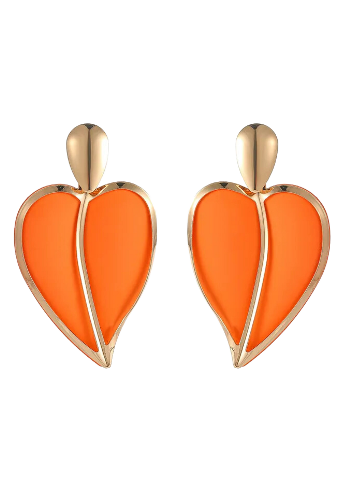 Orange Earrings