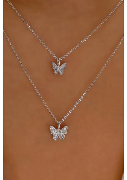 Butterfly Pendant Necklace