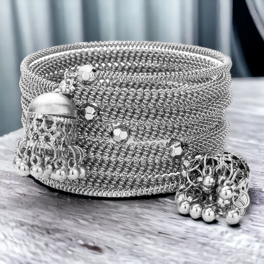 Metal Coil Bracelet