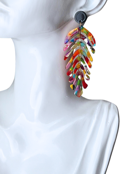 Multicolour Drop Earrings