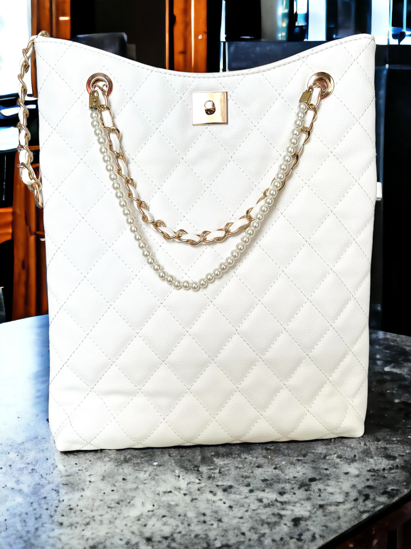 Tote Quilted Handbag