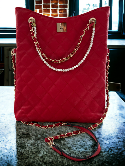 Tote Quilted Handbag