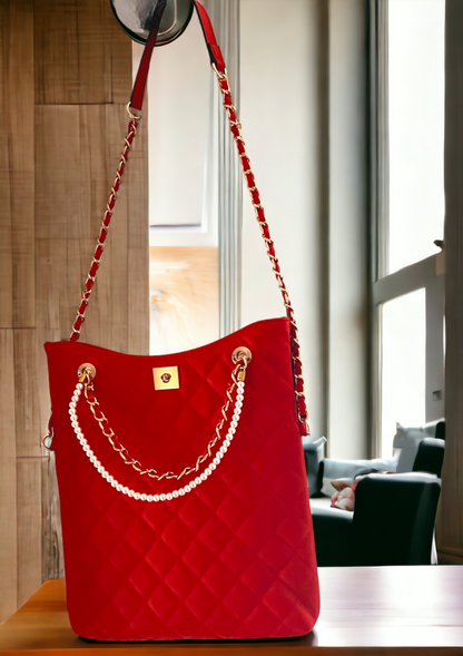 Tote Quilted Handbag