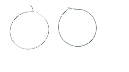 Silver Hoop Earrings